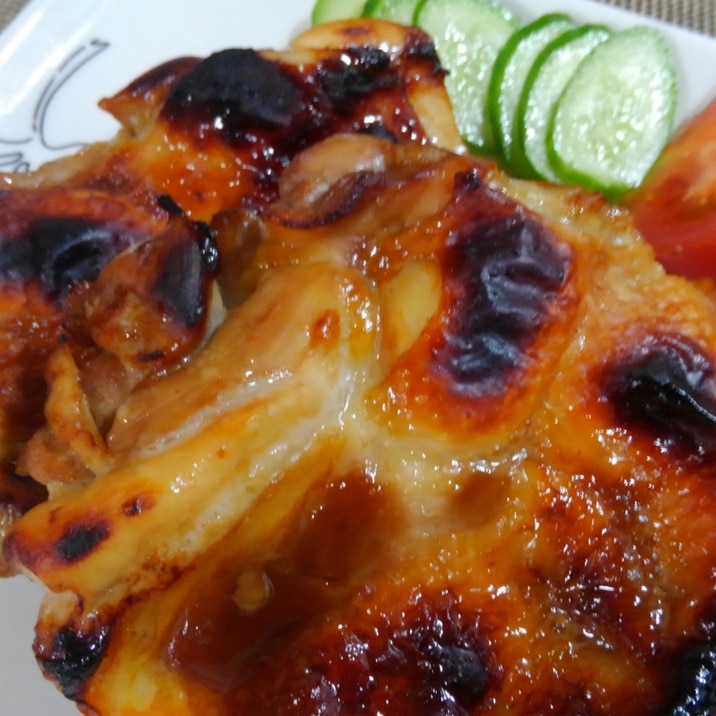 漬け込みいらず!簡単パリパリ鶏の照り焼き
